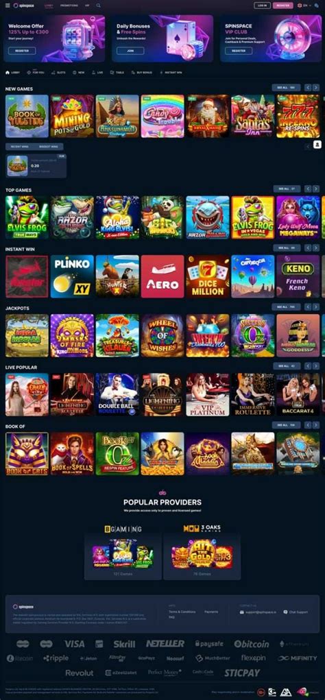Spinspace casino review